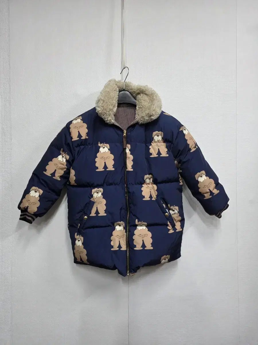 リミテドゥドゥ リバーシブル 양면ダックダウン 8 9歳