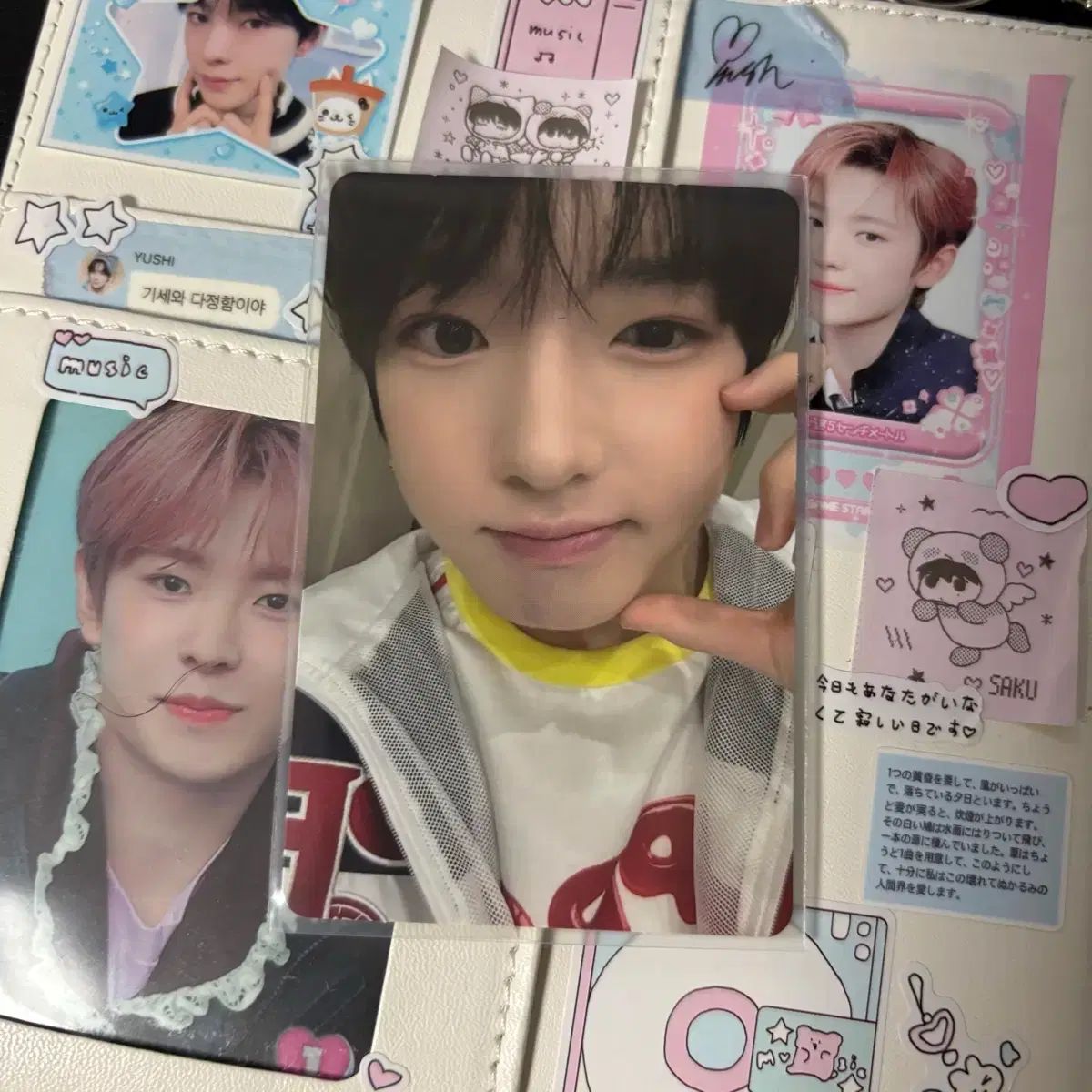 NCT(エヌシーティー) WISH サクヤ トレカ poppop SM＆STORE UNBOXING