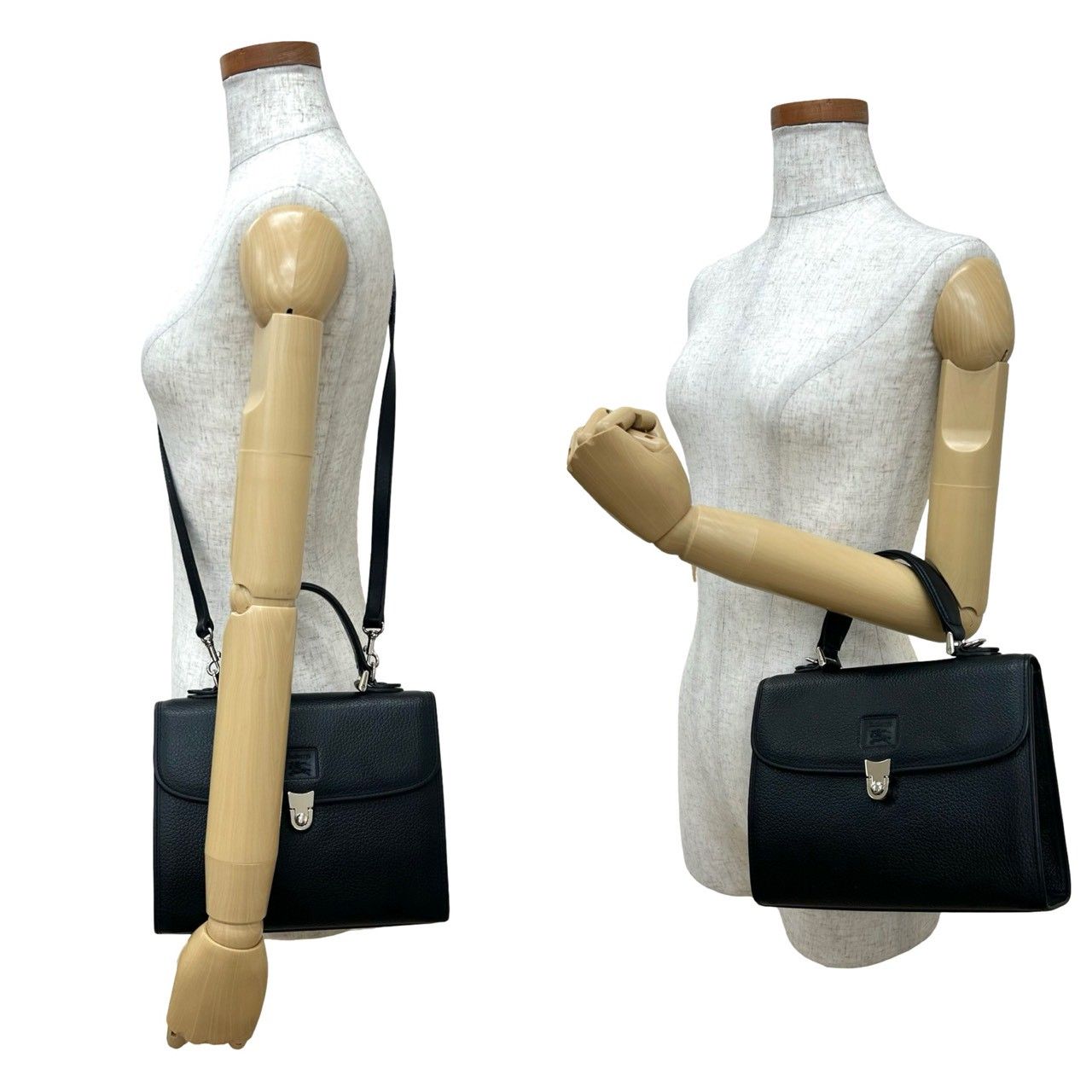 極 美品 箱 袋付き Burberrys バーバリーズ シャドーホース ロゴ ノバ