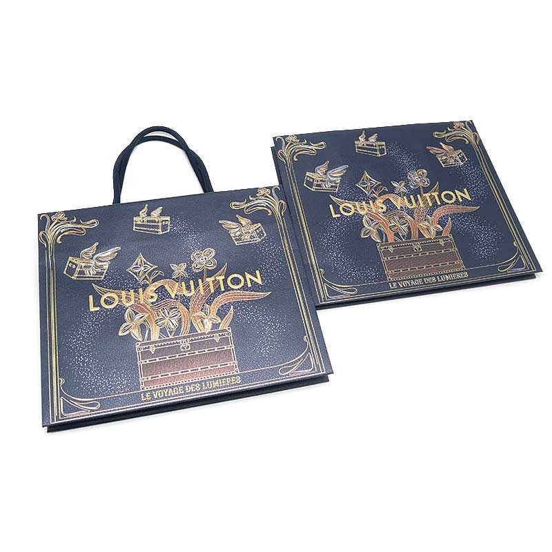 ルイヴィトン 2025年ホリデーショッパー ショップ袋 2枚セット - メルカリ