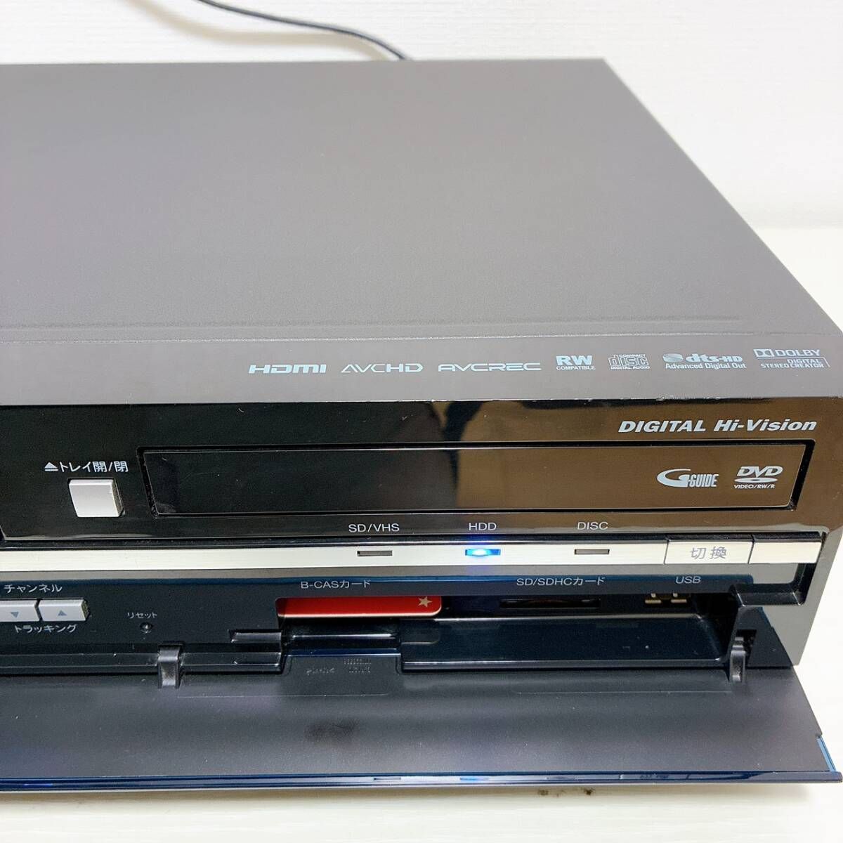T09478800 【整備品】DXアンテナ DX BROADTEC DXBW320 VHS DVD HDD SD