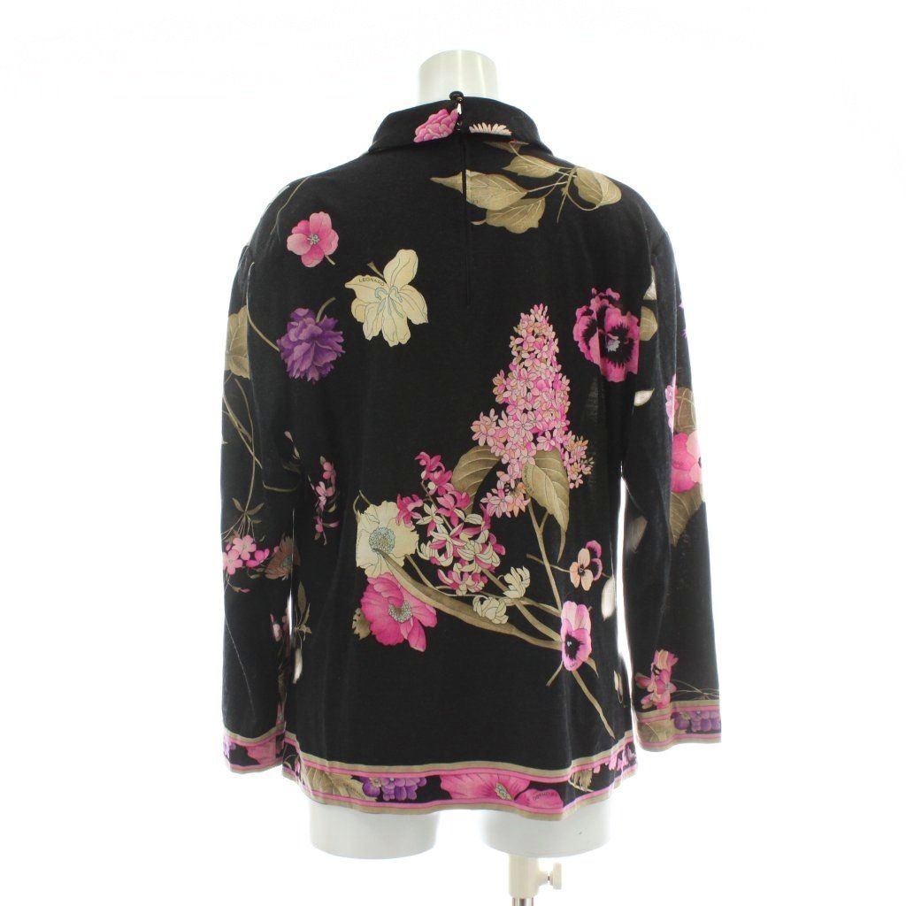 レオナール LEONARD FASHION カットソー トップス ウール シルク混