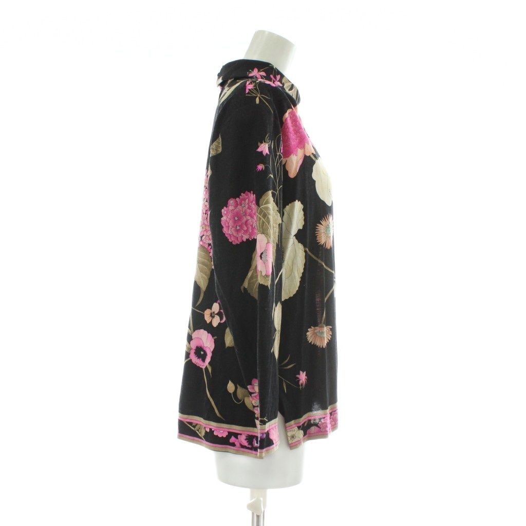 レオナール LEONARD FASHION カットソー トップス ウール シルク混