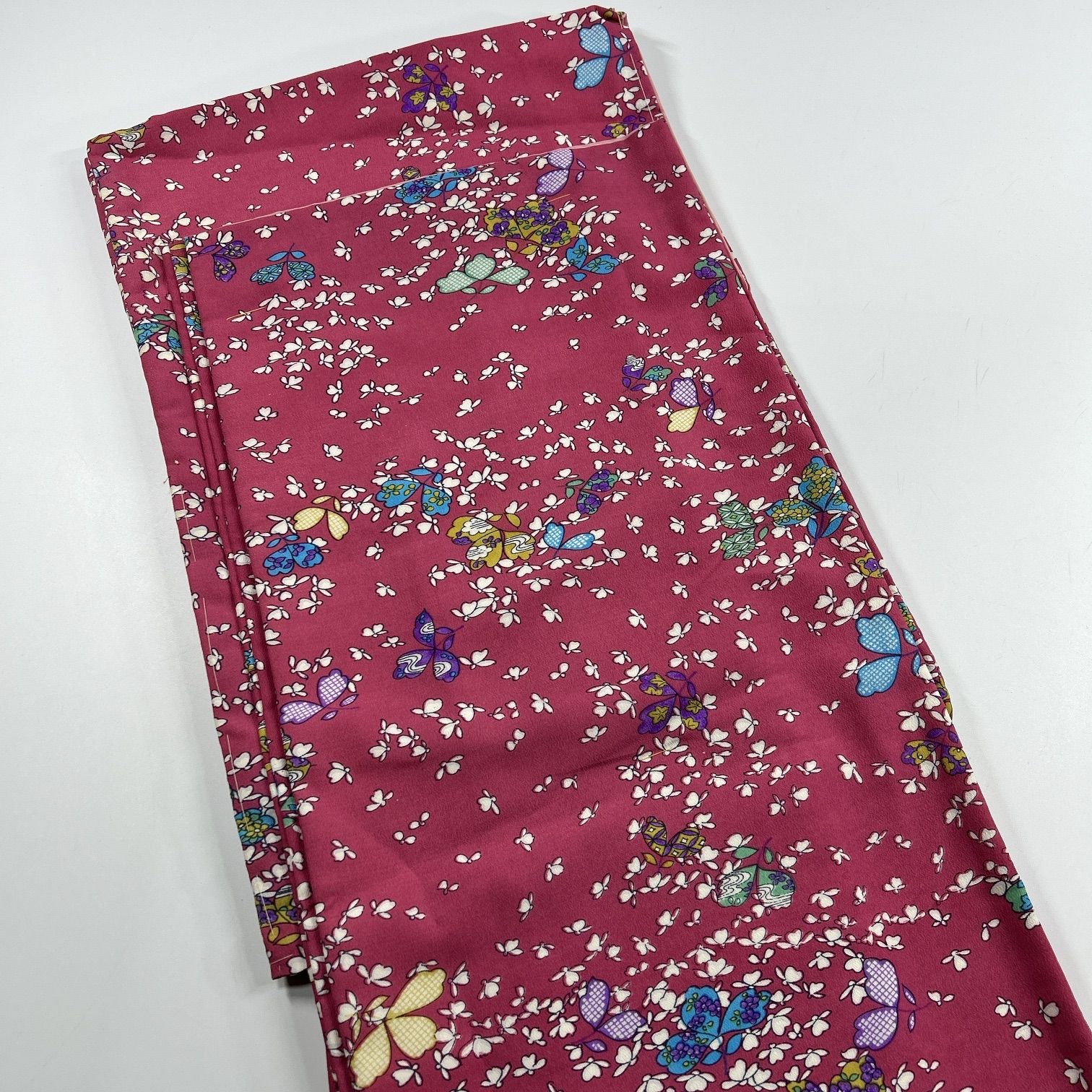 着物 7枚 ポリエステル 着物まとめ売り 同梱購入歓迎 リメイク用