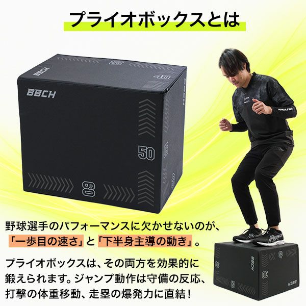 新品未使用】プライオボックス 野球 練習 トレーニング プライオ