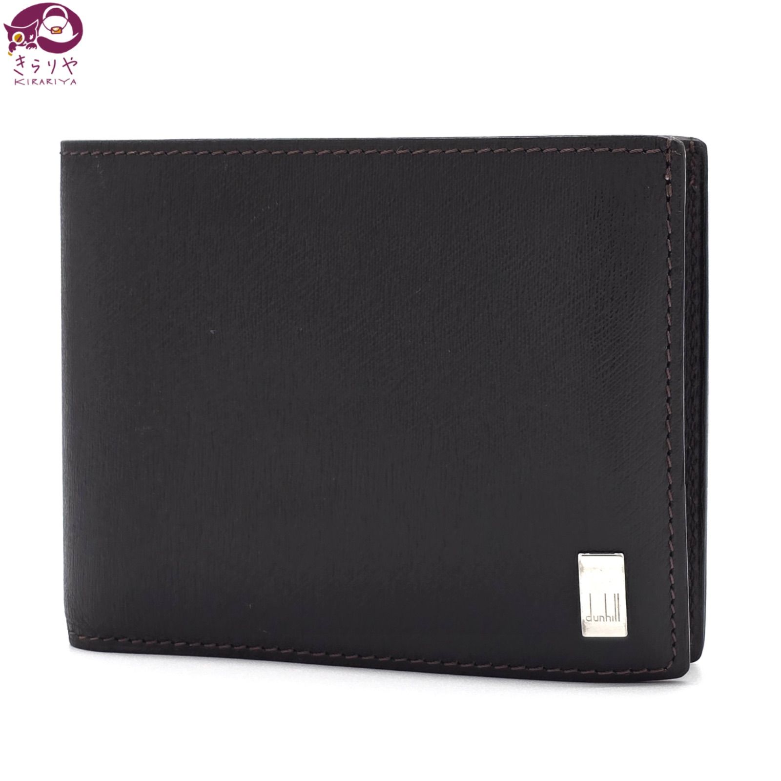 dunhill ダンヒル SIDECAR サイドカー レザー 二つ折り財布 コンパクト