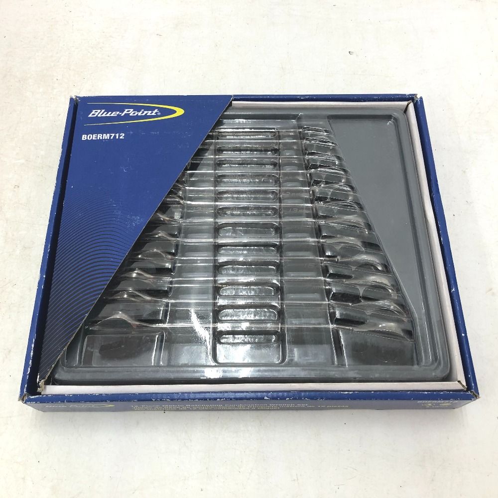 Blue Point ブルーポイント コンビネーションラチェットレンチ 12本セット 8～19 mm 12角