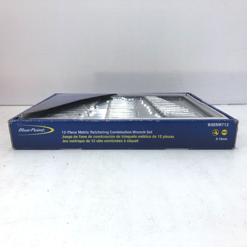  Blue-Point ブルーポイント コンビネーションラチェットレンチ 12本セット 8～19 mm 12角 コンビネーションレンチ スパナ レンチ