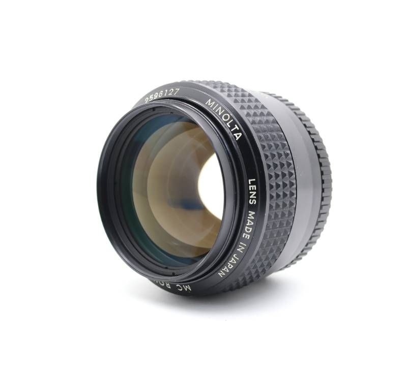 □完動品 MINOLTA MC ROKKOR-PG 58mm f1.2 単焦点レンズ - メルカリ
