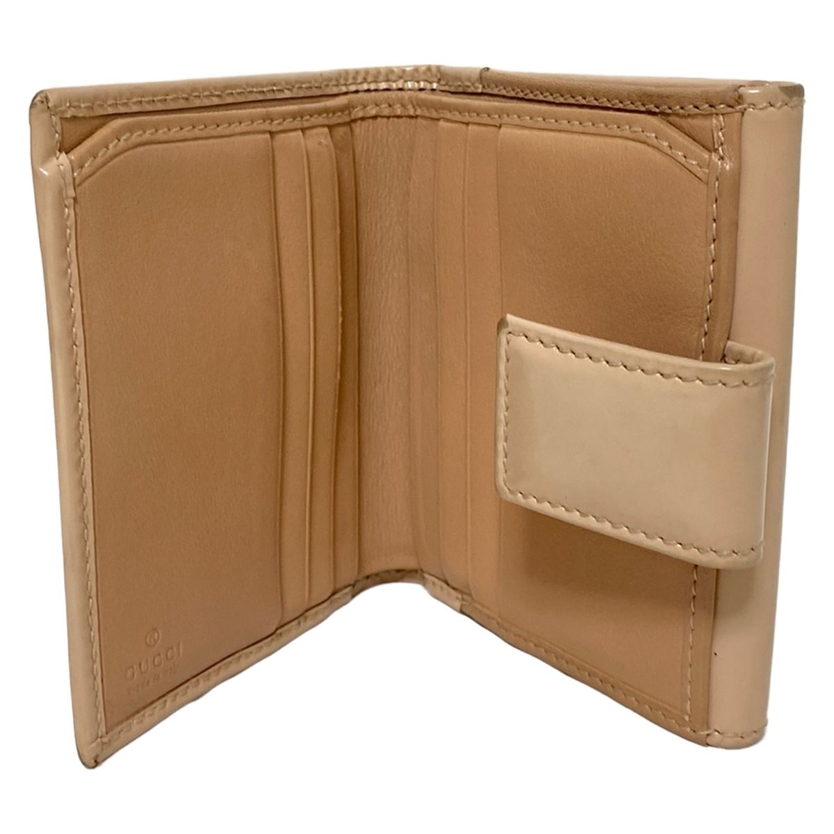 GUCCI(グッチ) Wホック財布 GGスパークリングミニフレンチフラップ