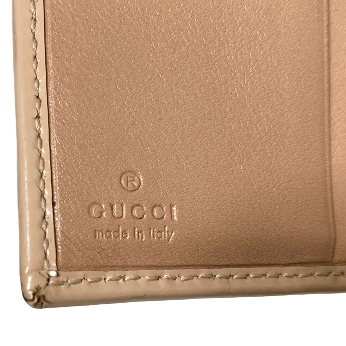 GUCCI(グッチ) Wホック財布 GGスパークリングミニフレンチフラップ