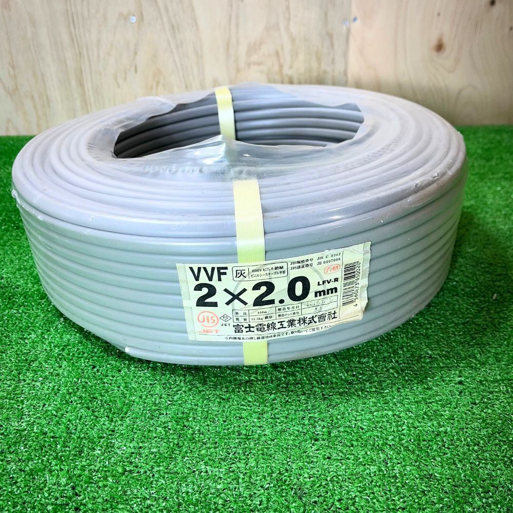 VVF .0 LFV-R 600 V 平形ケーブル 2018年 製 開封 アウトレット
