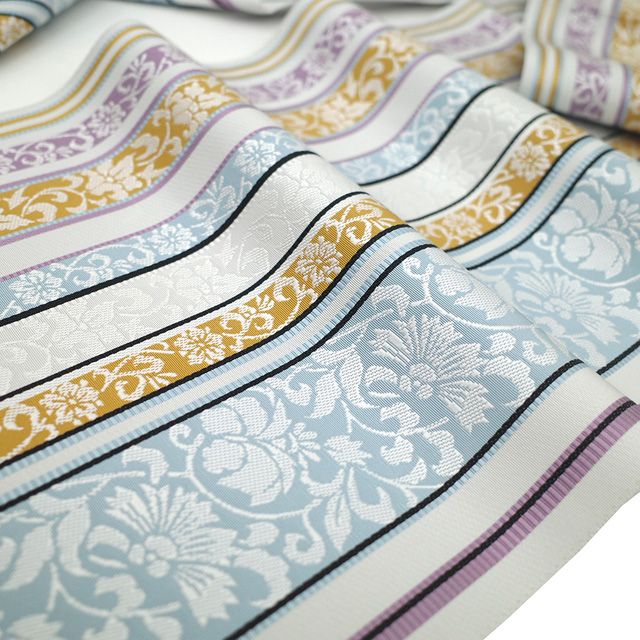 新品】 名古屋帯 未使用 本場筑前博多織 井上絹織 正絹 八寸 博多織