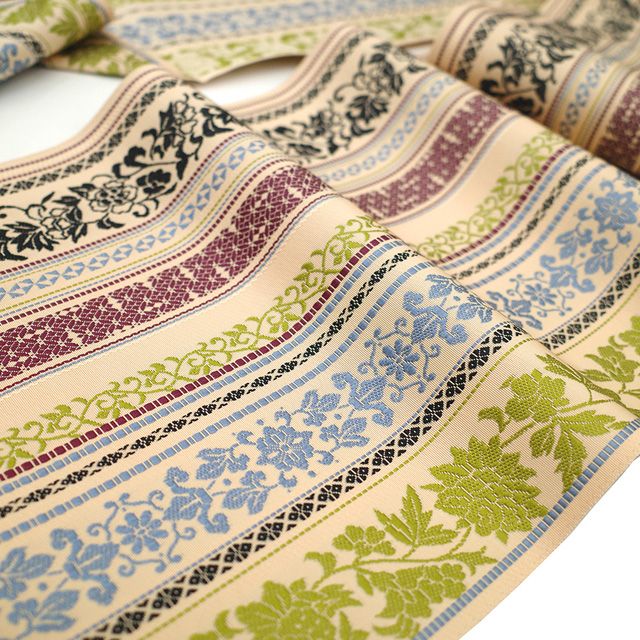 新品】 名古屋帯 未使用 本場筑前博多織 井上絹織 正絹 八寸 博多織