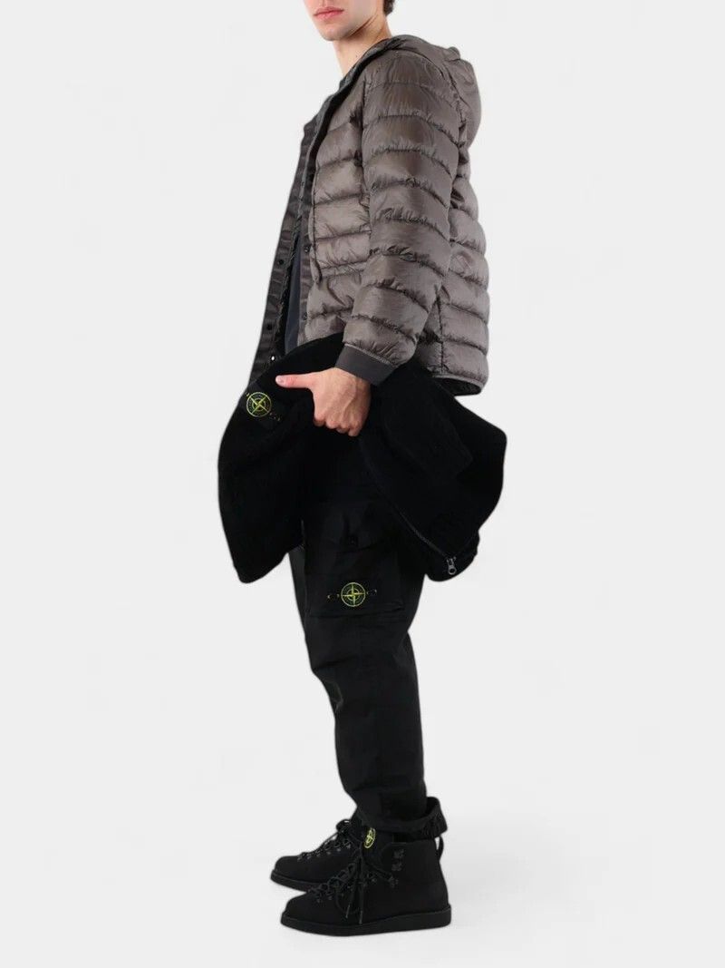 STONE  ストーンアイランド プレジデントニット S 黒 関税・送料込】STONE ISLAND 559A9 プレジデントニット 24AW (STONE