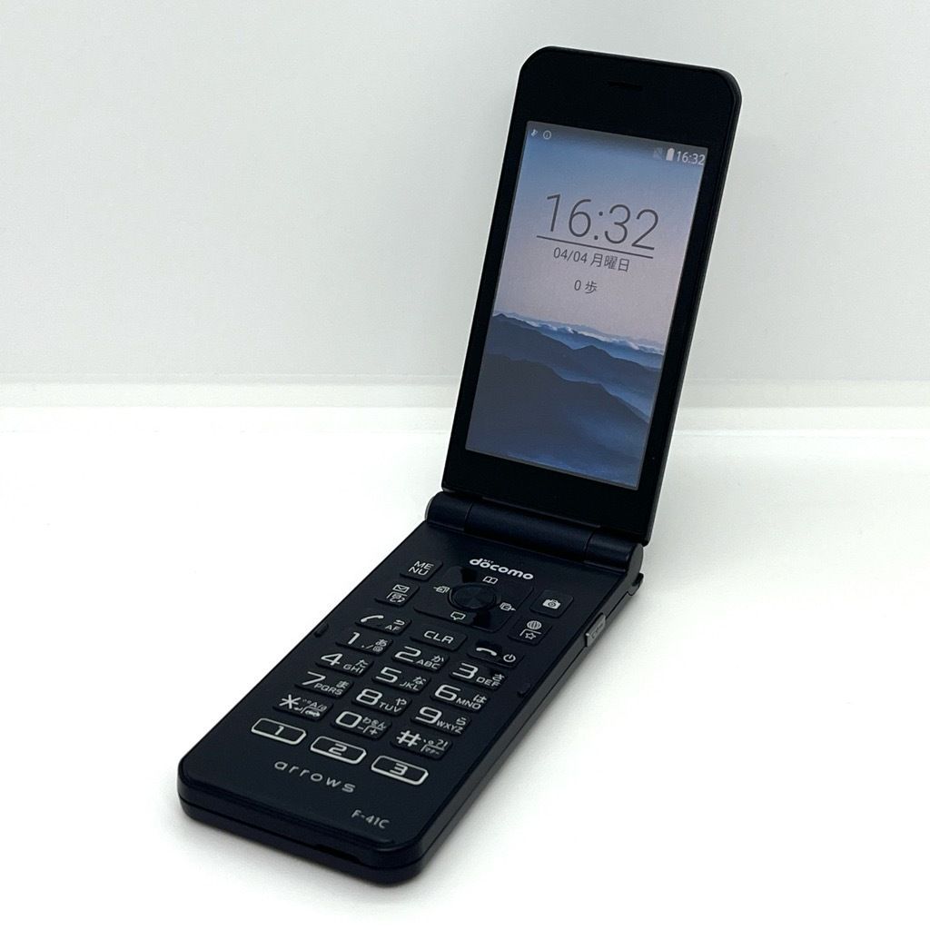 新品同様】arrows ケータイ ベーシック F-41C docomo SIMロック解除済