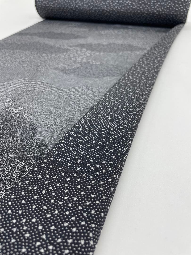 小紋 江戸小紋 伊勢型 両面織 裂取×花びら 反物 正絹 O132 - メルカリ