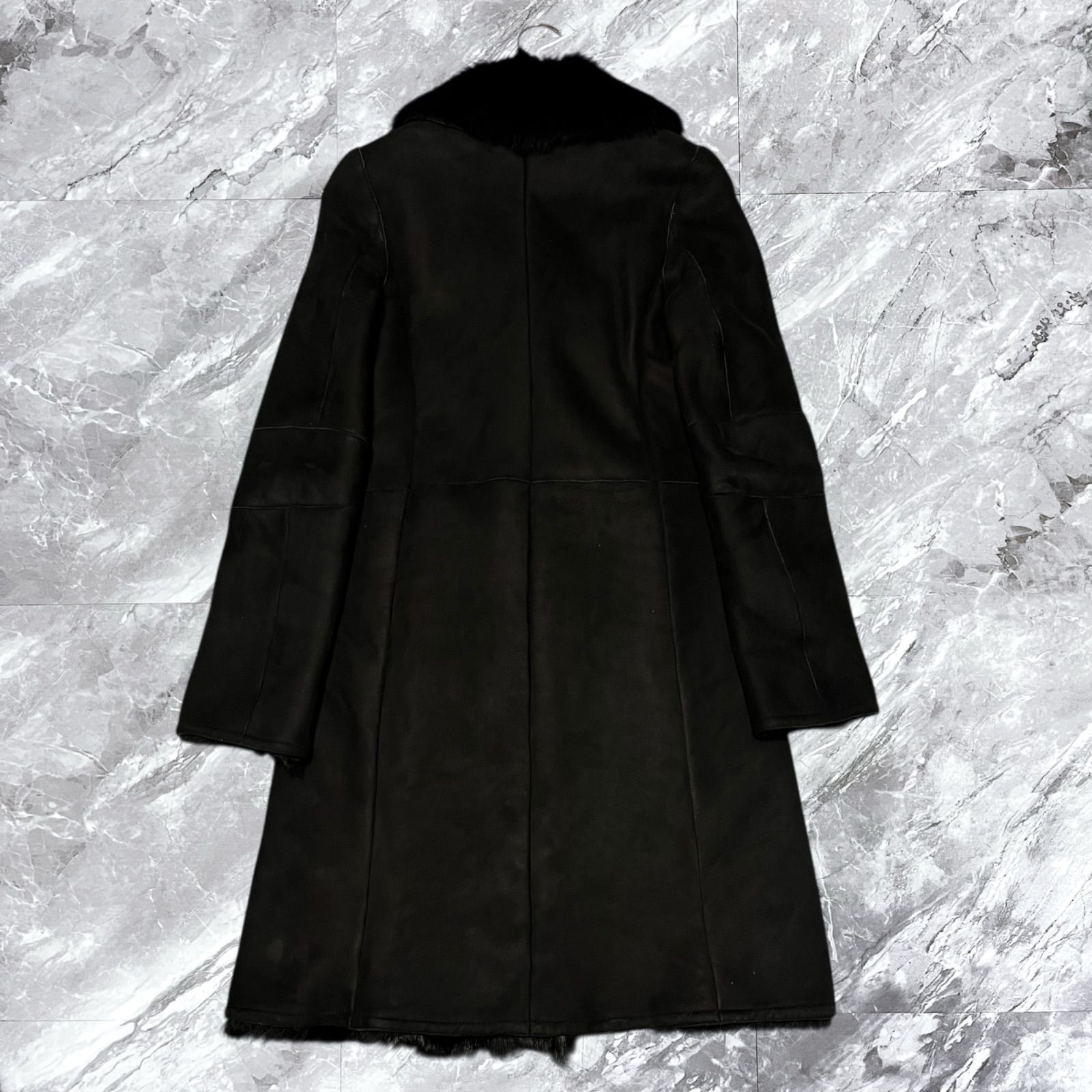 JOSEPH ジョゼフ ムートンコート 羊革 本革 ファーコート 毛皮