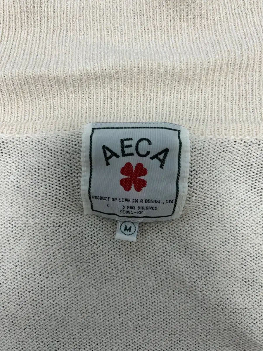 エイカ白 aeca カーディガン Aeca White Stay Together エイカ白 AECA