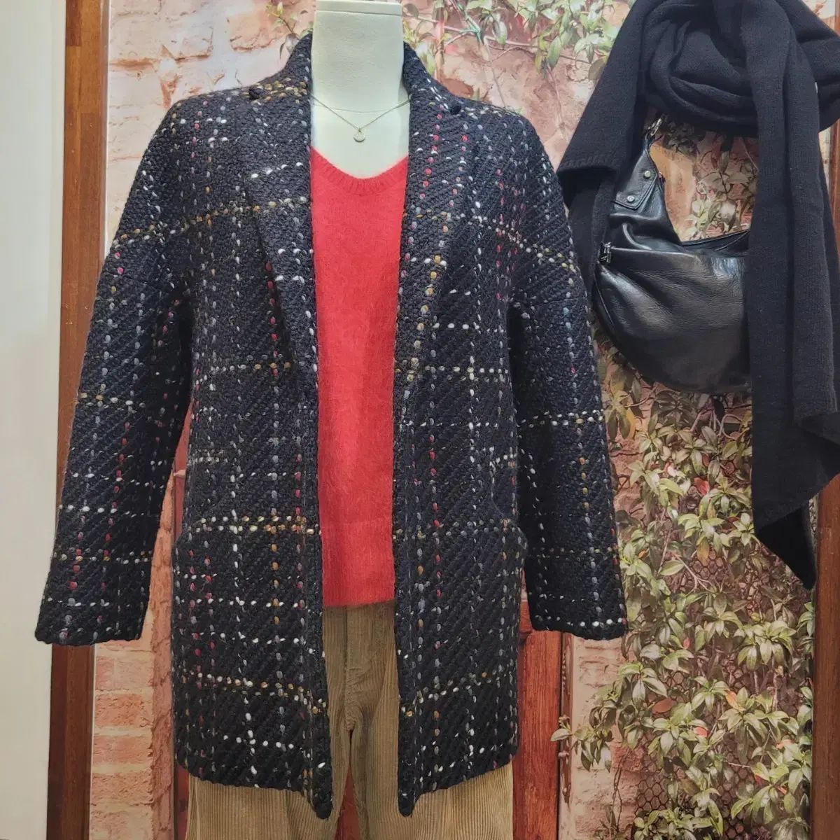 コントワデコトニエ Single ツイードジャケット