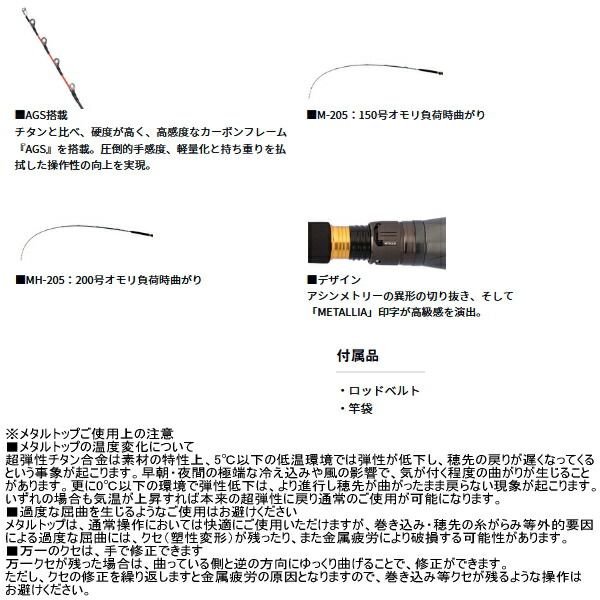 メタリア アカムツ