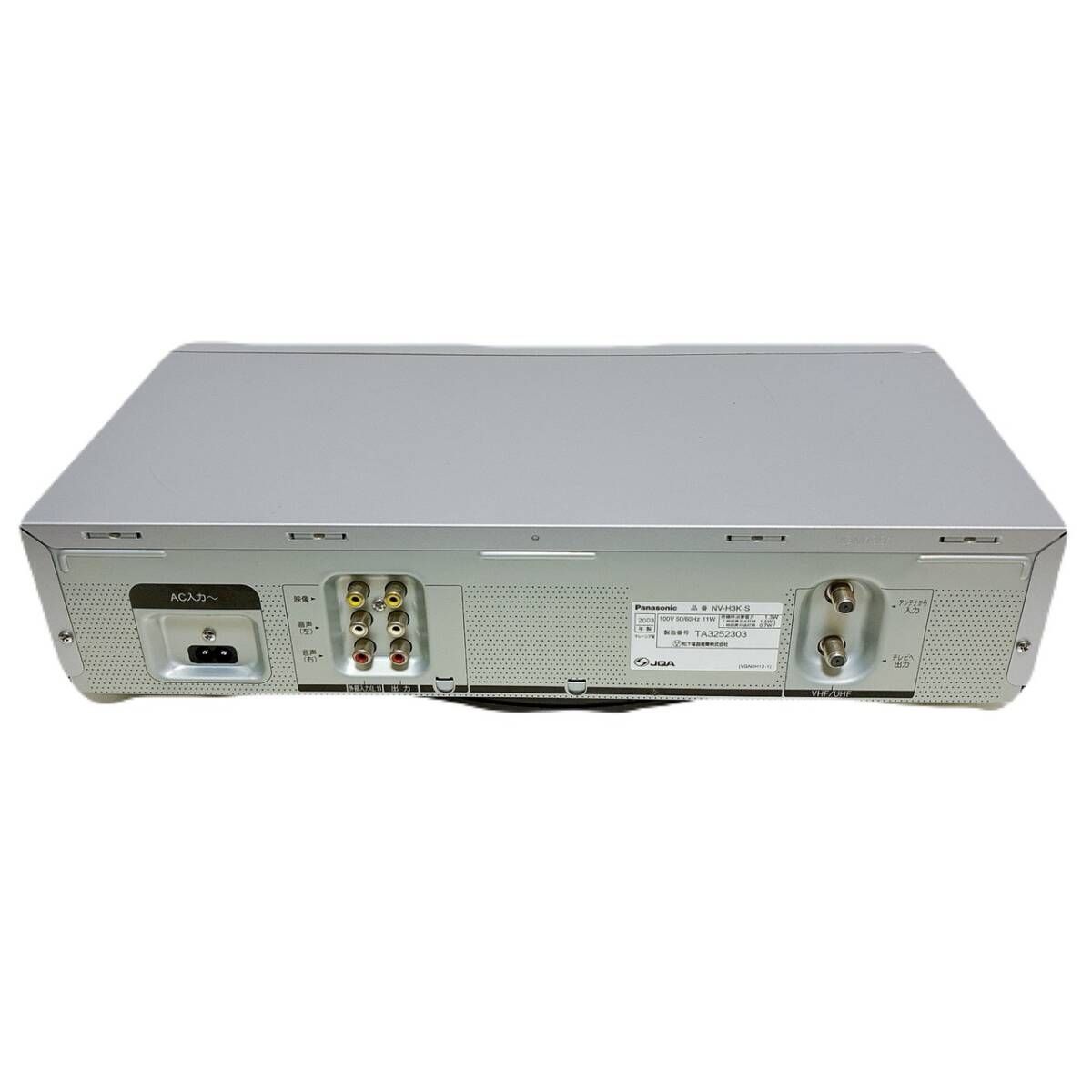 ビデオデッキ　Panasonic Panasonic NV-HX33G ビデオカセットデッキ ジャンク - メルカリ