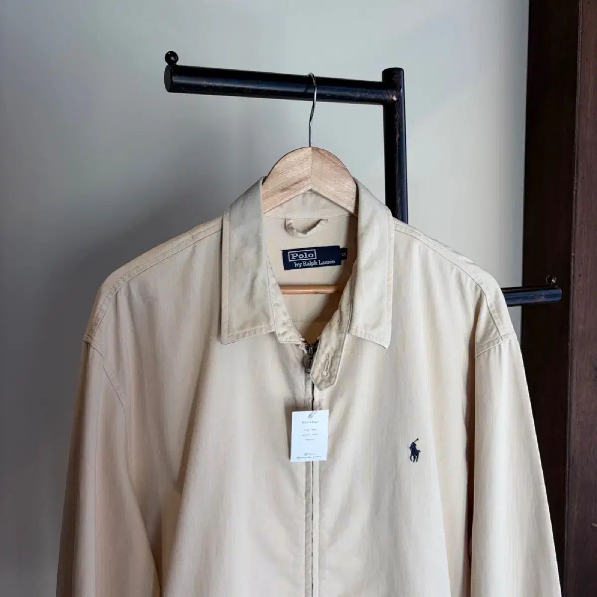 15449 - ポロ ラルフローレン アイボリー ブルゾン ジャケット - メルカリ