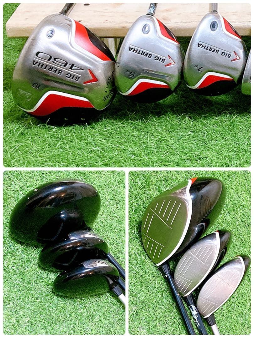 H6.キャロウェイ　初心者オススメ　ゴルフクラブ　メンズセット　右利き H6.キャロウェイ 初心者オススメ ゴルフクラブ メンズセット 右利き