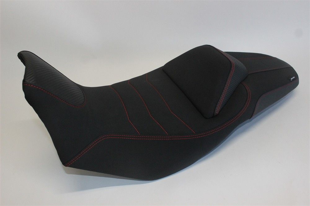 NX 400 2025 以降 15 mm アップ カスタム シート 本体付き カーボン調X赤ステッチ