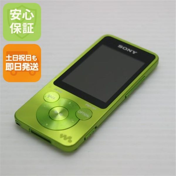美品 NW-S14 グリーン 即日発送 walkman SONY 本体 土日祝発送OK 00000