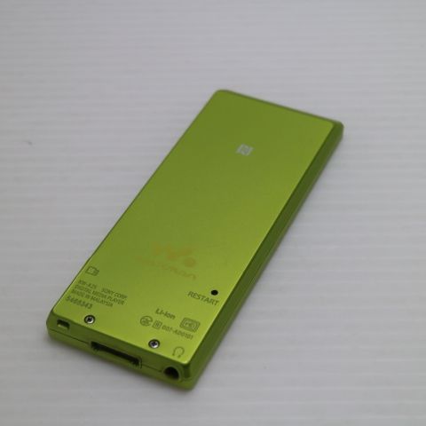 NW A 25 ライムイエロー オーディオプレイヤー SONY 本体 00000