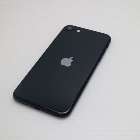 超美品 SIMフリー iPhone SE3 第3世代 64GB ミッドナイト スマホ 白