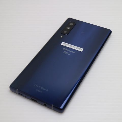 超美品 F-52A arrows NX9 ネイビー 即日発送 スマホ 白ロム 富士通