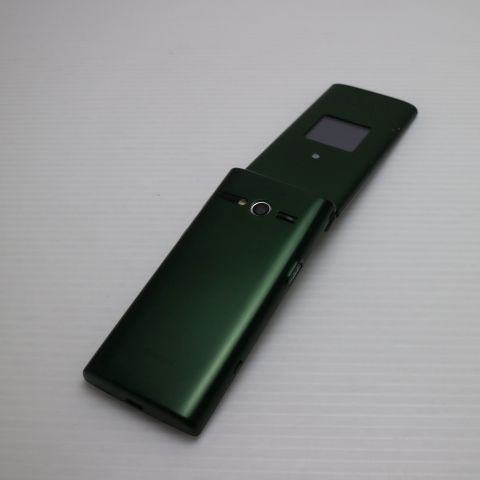 美品 au KYF36 かんたんケータイ グリーン 即日発送 ガラケー KYOCERA