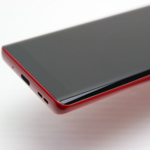 超美品 SIMフリー Rakuten Hand 5G クリムゾンレッド スマホ 白ロム