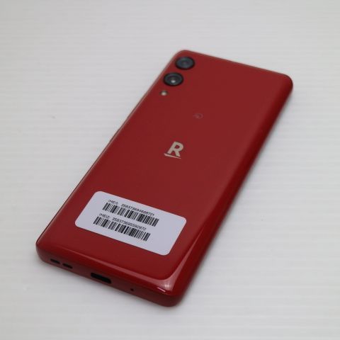 超美品 SIMフリー Rakuten Hand 5G クリムゾンレッド スマホ 白ロム