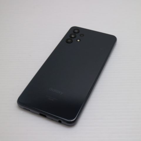 新品同様 Galaxy A32 5G SCG08 オーサムブラック 白ロム 本体 即日発送