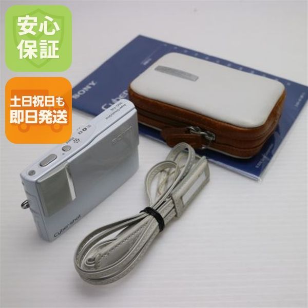 美品 Cyber-shot DSC-T10 ホワイト 即日発送 SONY デジカメ デジタル