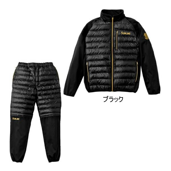 25年 新商品 サンライン サーモライトインナースーツ SUW 01501 ブラック Mサイズ