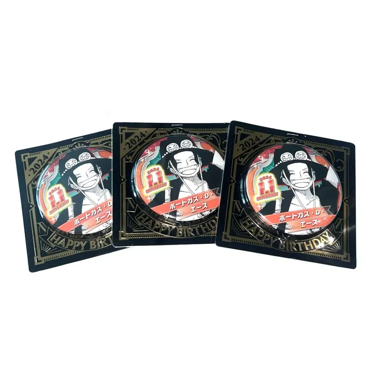 まとめ売り) ONE PIECE エース JUMP SHOP 誕生日 缶バッジ - メルカリ