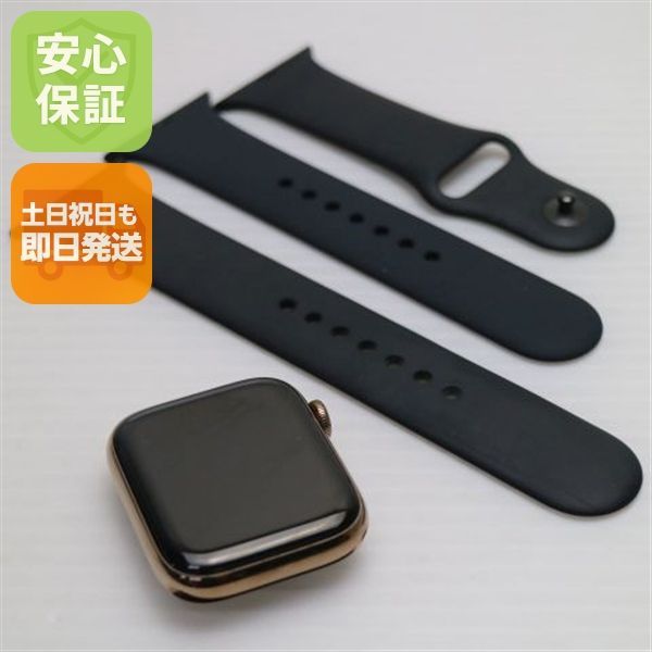 超 Apple Watch series 4 44 mm GPS Cellular セルラー ゴールド 00000