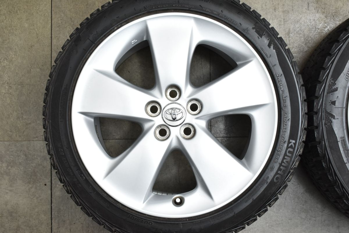 程度良好】トヨタ 30 プリウス ツーリングセレクション 純正 17in 7J +