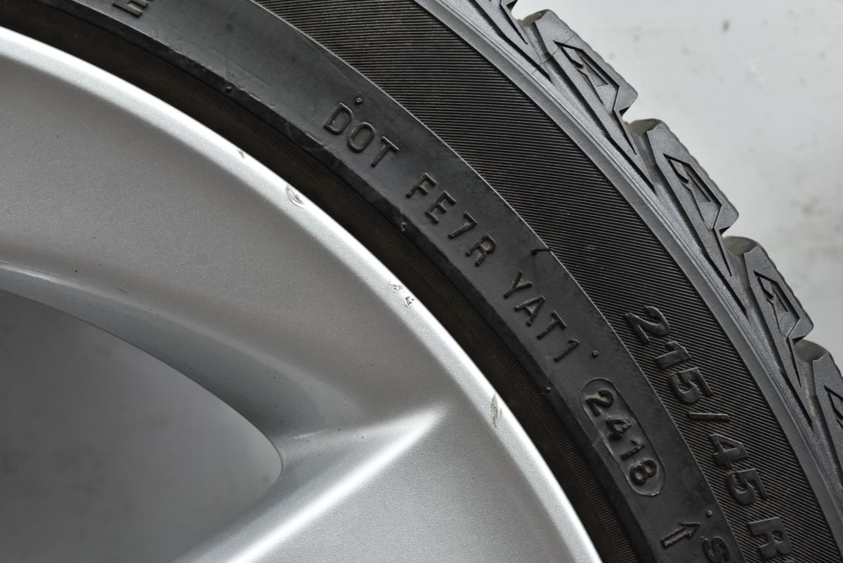 程度良好】トヨタ 30 プリウス ツーリングセレクション 純正 17in 7J +