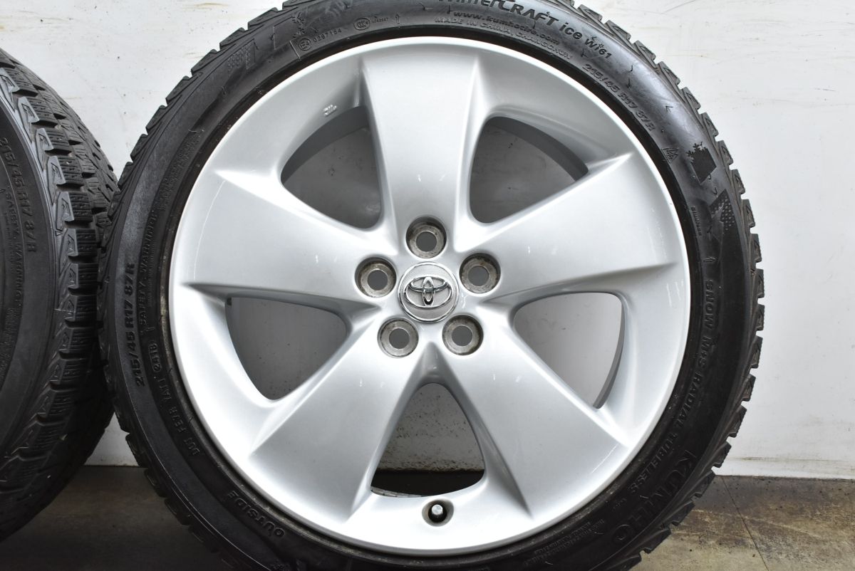 程度良好】トヨタ 30 プリウス ツーリングセレクション 純正 17in 7J +