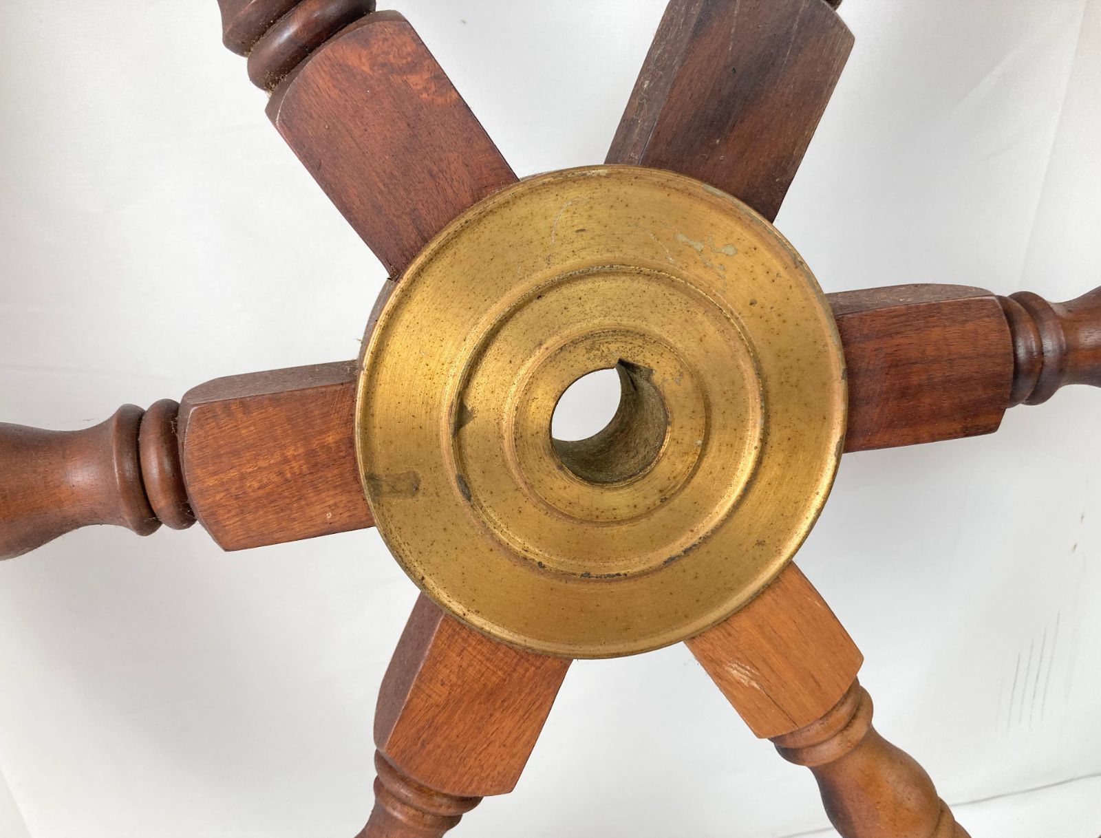 舵輪 木製