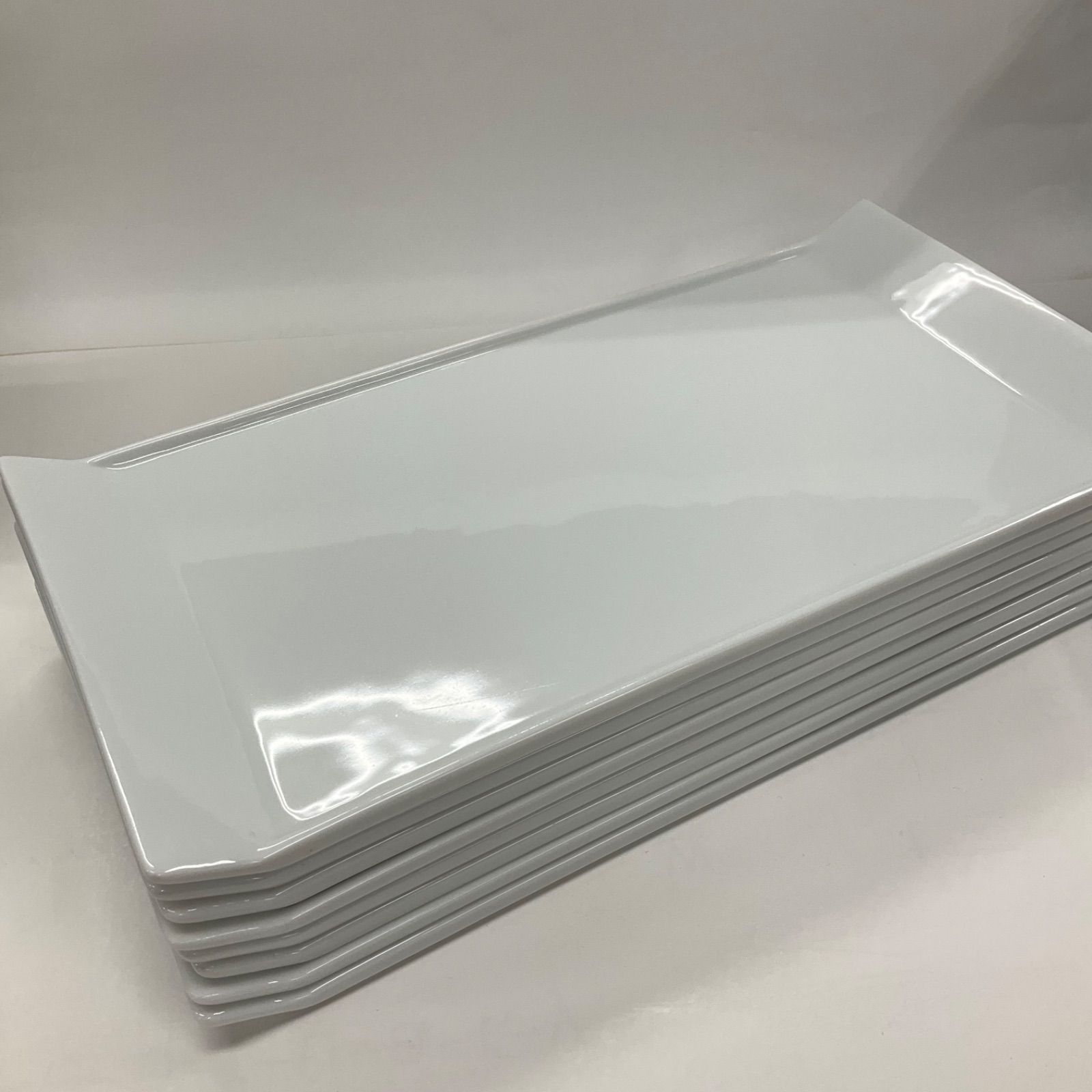 ロングプレート 35.5 cm ホワイト 白 長角 長皿 長方形 四角 角 プラター アピタイザー KOYO 前菜 アミューズ オードブル ガーニッシュ パーティー ビュッフェ レストラン カフェ 業務用