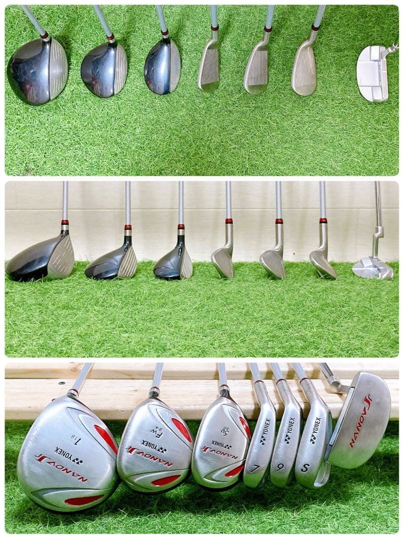 N5.ジュニア ゴルフクラブセット 130cm〜 子供用 高学年 右利き - メルカリ