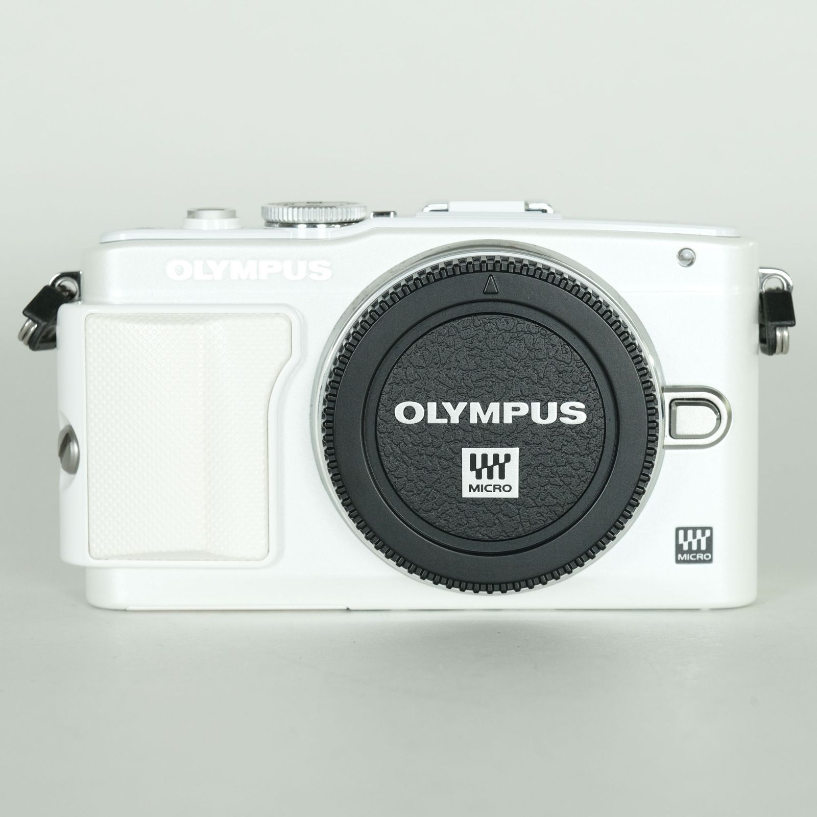 注意事項あり シャッター数260回 OLYMPUS PEN Lite E PL 6 ボディ ホワイト マイクロフォーサーズマウント
