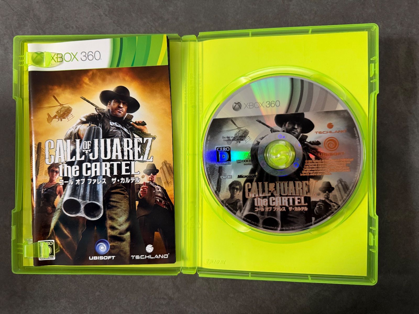 非常に良い】 コール オブ ファレス ザ カルテル 本物 - Xbox360