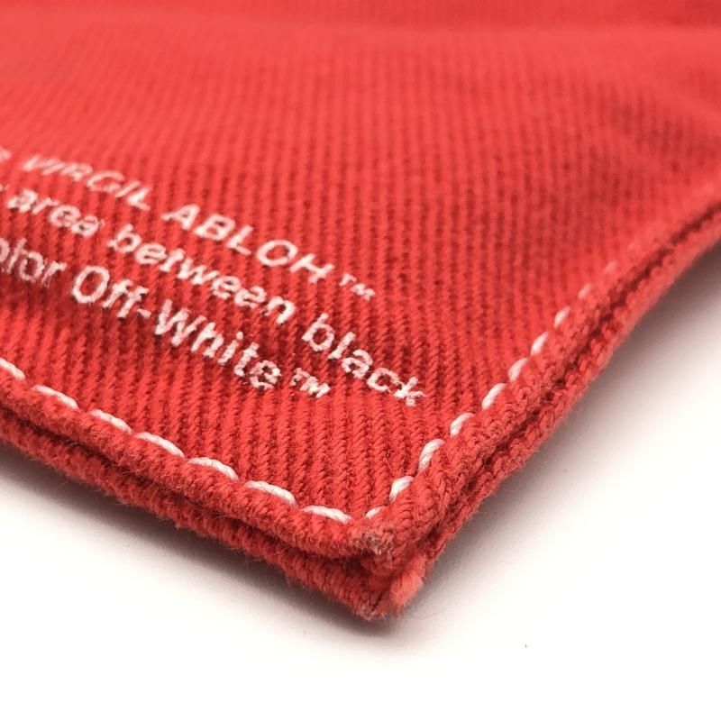 Off White サコッシュ ショルダーバッグ レッド オフホワイト 10 アメカジ プルオーバー